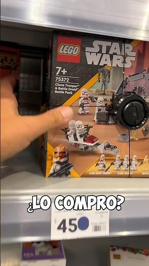 LEGO STAR WARS Clone Trooper & Battle Droid Battle Pack in Kmart ¿Yes or No?