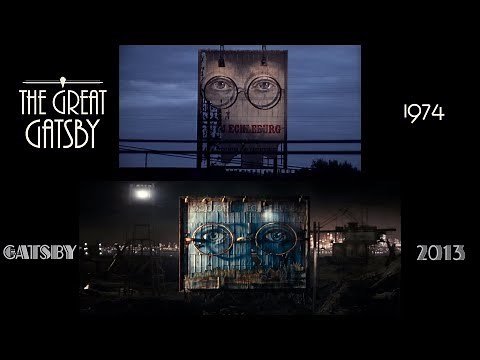 The Great Gatsby (1974/2013) side-by-side comparison