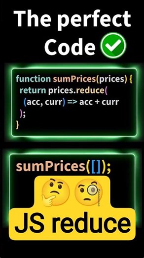The "Safe" Way to use JavaScript Reduce 🛡️ #javascript