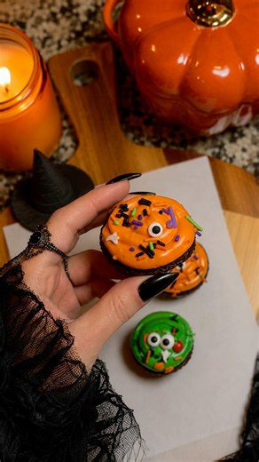 Halloween Monster Brownie Bites 🎃👻 | Easy Halloween Treat