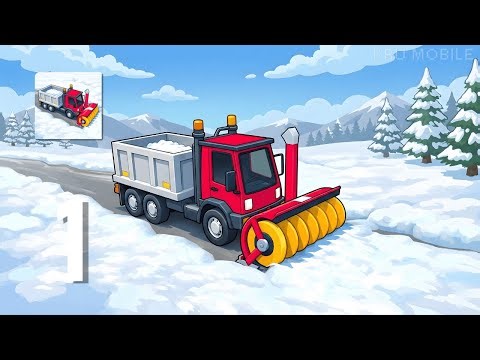 Roll the Snow: Plow Simulator - Gameplay Walkthrough Part 1 (Android, IOS)