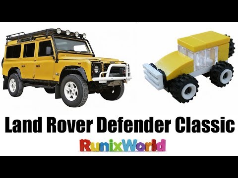 Land Rover Defender Classic | Easy LEGO Car Anyone Can Build! | RunixWorld
