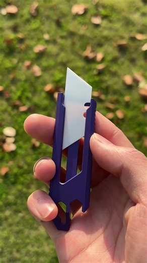 A super simple, all-in-one utility knife for everyday use. #edcknife #edc #edctools