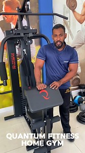 Target every major muscle group with the Quantum Home Gym, designed for a full-body workout experience.​ 📍 Chest & Arms - Sculpt and strengthen with the dual action press arms. ​ 📍 Core - Engage your core for stability and balance. ​ 📍 Legs - Tone your lower body with leg-specific exercises. ​ 📍 Biceps - Build strength and definition with targeted curls.​ 🔒 Safe and convenient with a weight stack lock for secure workouts.​ All-inclusive price: LKR 169,900​ Or choose 3 easy installments of L