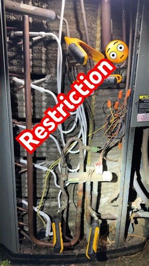 It’s always the TXV! Restriction causing excessive strain. #hvac #txv #fieldpiece #vetopropac