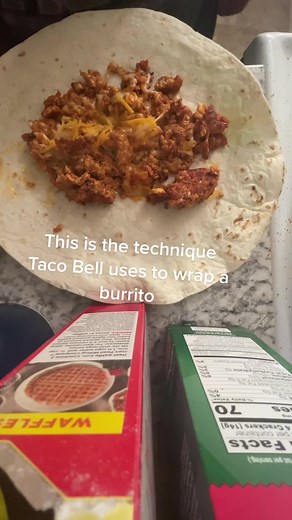 How to Wrap a Taco Bell-Inspired Burrito Perfectly