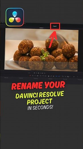 Rename Projects in DaVinci Resolve in SECONDS!