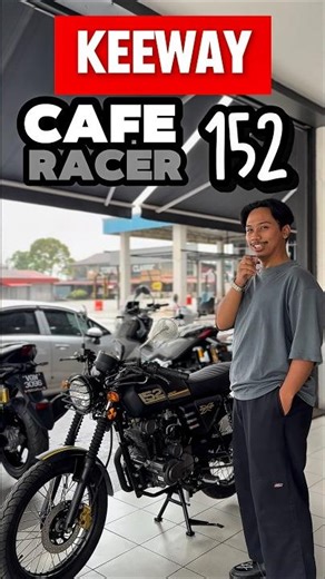 Keeway cafe racer 152- motor retro classic #keeway #caferacer152