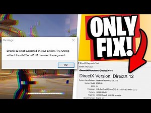 EASY FIX DirectX 12 is Not Supported on Your System Marvel Rivals SEASON ONE!