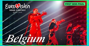 Red Sebastian - Strobe Lights (LIVE) | Belgium 🇧🇪 | First Semi-Final | Eurovision 2025