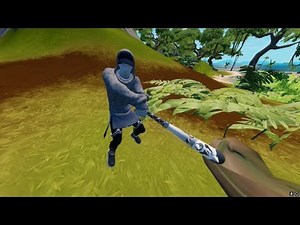 New "FIT STICK" Pickaxe Gameplay In Fortnite!