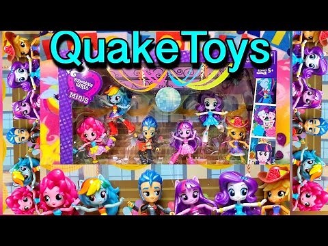 New My Little Pony Equestria Girls Minis Fall Formal Dance Set Exclusive Variations Code QuakeToys