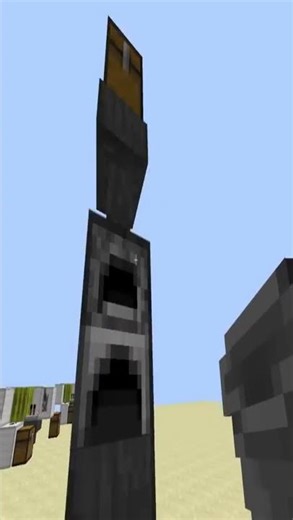 Minecraft Cursed Tutorial Easy Auto Smelter #Shorts