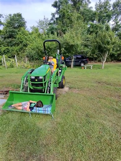 🚜 Couldn’t Find My Boys… Then I Checked the Tractor 🤣