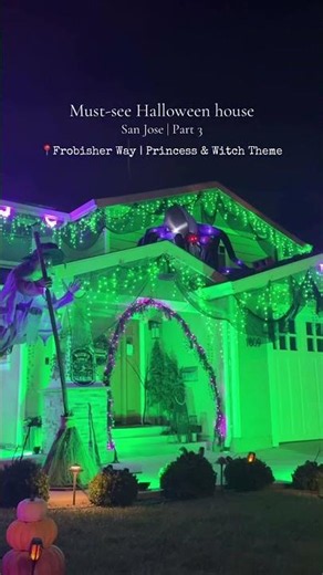 5 Spooky Halloween Houses in San Jose 🎃👻 | Bay Area Halloween 2026 | Part 3 #shorts #halloween #sj