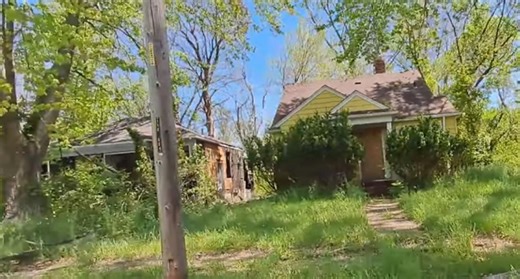 Abandoned Homes, The Blight of Brightmoor: Detroit, Michigan
