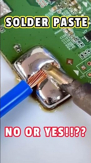 Solder paste NO or YES!!?? How to solder like a pro