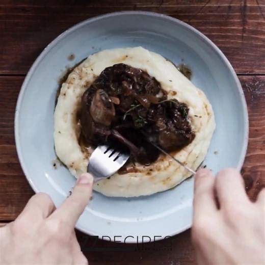 Crock Pot Beef Short Ribs Delicious and savory, these slow-cooked beef short ribs are perfect for a comforting meal. Tender and juicy, the meat falls right off the bone and is full of rich flavor. Serve with your favorite sides for a hearty and satisfying dinner. | Taste Of Recipes