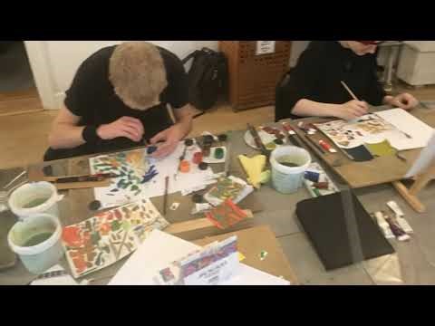 Et hyggeligt tegne miljø