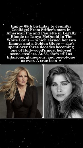 Jennifer Coolidge Turns 65 — The One and Only Scene Stealer 🎂💖#JenniferCoolidge