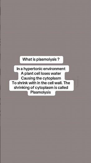 Plasmolysis Simplified | Quick High School Biology Lesson 🧫
