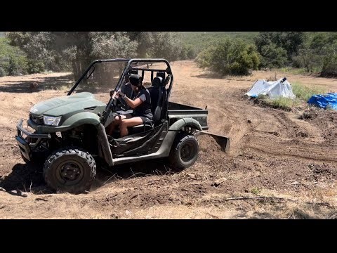 Box blade on a UTV: does it work?