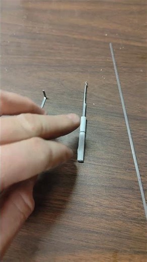 DIY Lock Picks for FREE - 5 minute lock pick set #lockpick #locksport #locksmith