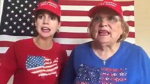 260K views · 5.7K reactions | Listen to Judy’s “President Trump is a Mighty Man” song. Great job ladies!  | Bikers for Trump | Facebook