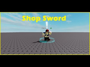 Roblox Studio: How to make Shop Sword -Diamaru Studio-