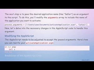 How to Run AppleScript with Arguments in Swift using Process