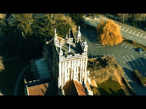 Great Malvern, Worcestershire, England| Discover Beautiful Place in UK| 4K Drone Video