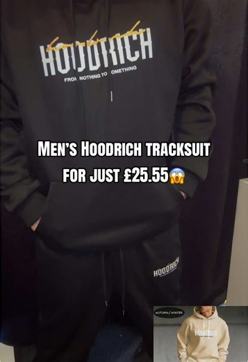 Only 0.98p Shipping!!😱 #hoodrich #menstracksuit #mensclothes #affordableclothes #mensoutfit