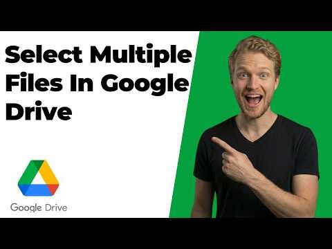 How To Select Multiple Files In Google Drive (Easy Guide)