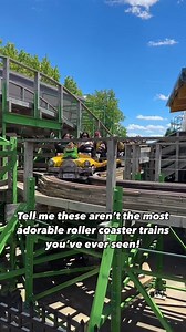 Those roller coaster trains are ADORABLE!!! | Theme Park Review