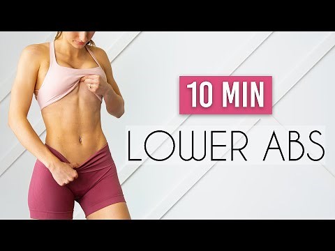 THE BEST LOWER ABS WORKOUT (10 min Lower Belly Burn)