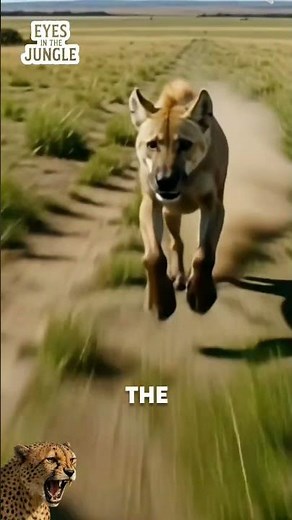 Hyena Unleashed: Full Speed Sprint Through The Wild #hyena #animals #animallovers