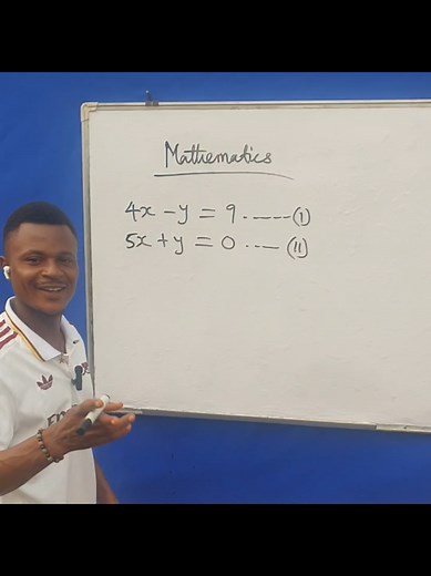 How to solve simultaneous equations by elimination method #mathematics #simultaneousequationsbyeliminationmethod #science #academy #education