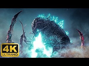 Godzilla kills Scylla - Full Scene 4K - Godzilla x Kong: The New Empire