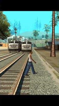 Crazy High-Speed Train Mod in GTA San Andreas | Fastest Train Ride Ever! Part 2