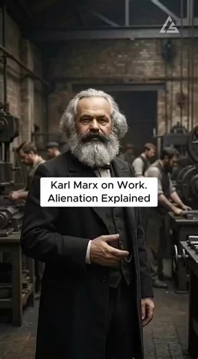 کارل مارکس کا نظریہ بیگانگی (Theory of Alienation) یہ بتاتا ہے کہ سرمایہ دارانہ نظام میں مزدور اپنی محنت اور تخلیق سے کٹ جاتا ہے۔ وہ اپنی بنائی ہوئی چیز پر حق نہیں رکھتا، جس کی وجہ سے وہ اپنے کام، فطرت، اور ساتھی انسانوں سے اجنبی ہو جاتا ہے۔ یوں انسان ایک آزاد ہستی کے بجائے محض مشین کا پرزہ بن کر رہ جاتا ہے۔ | آزاد سوچ