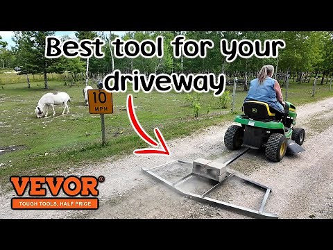 Assembly & Review - VEVOR Driveway & Landscape Harrow ‪@vevor.official‬