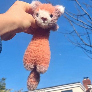 Red Panda Fidget Plushie With Weighted Beanie Belly - Etsy