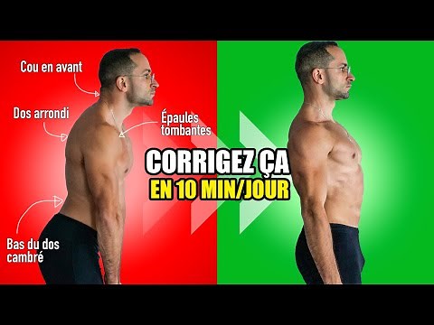 HOW TO STAND UPRIGHT in 10 MINUTES a DAY! (IDEAL POSTURE)