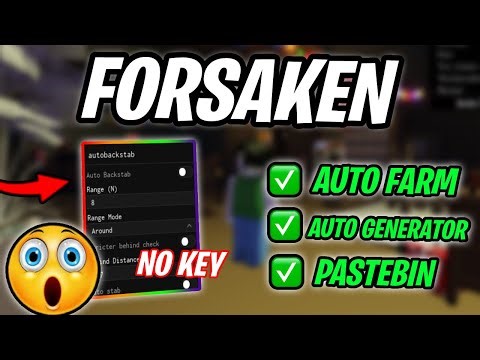 Forsaken Script *NO KEY* (AUTO GENERATOR, AIMBOT, AUTO FARM)