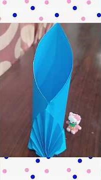 DIY Paper Vase - Beautiful Paper Flower Vase Craft