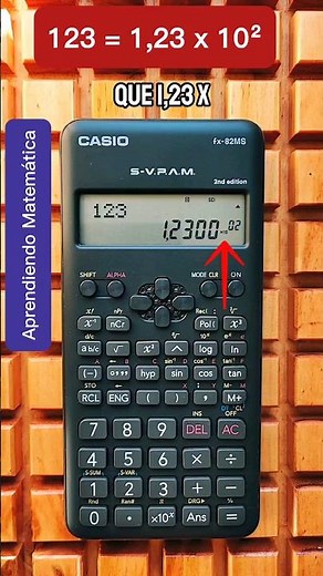 How to view results in scientific notation on the calculator 🤔