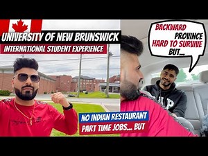 University of New Brunswick Tour | Accommodation, Part-Time Jobs & International Student Experience