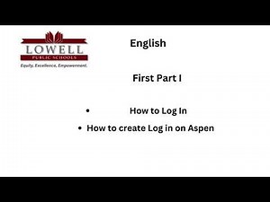 Creating an Aspen Account - English