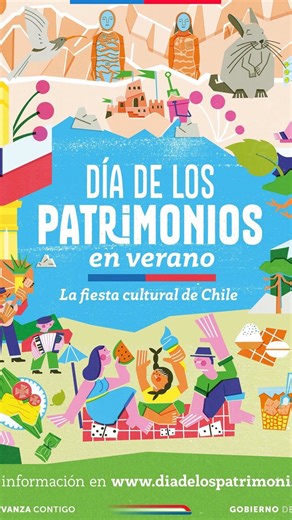 Richi Villarroel | Datos Foodie y Destinos on Instagram: "Día De Los Patrimonios En Verano ☀️: Este Sábado 31 de Enero se celebra una nueva versión de la fiesta cultural de Chile 🤩, en que más de 900 panoramas incluyendo museos, monumentos nacionales, exposiones y más, abrirán sus puertas de forma gratuita para todo público 🏛️… En este video te dejo unos cuantos ejemplos de los destinos que podrás visitar, pero toda la información y detalles los puedes consultar en la página oficial del Día de