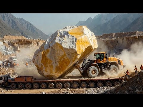 Mountain Marble Madness: Hilarious Heavy Machinery Fails!